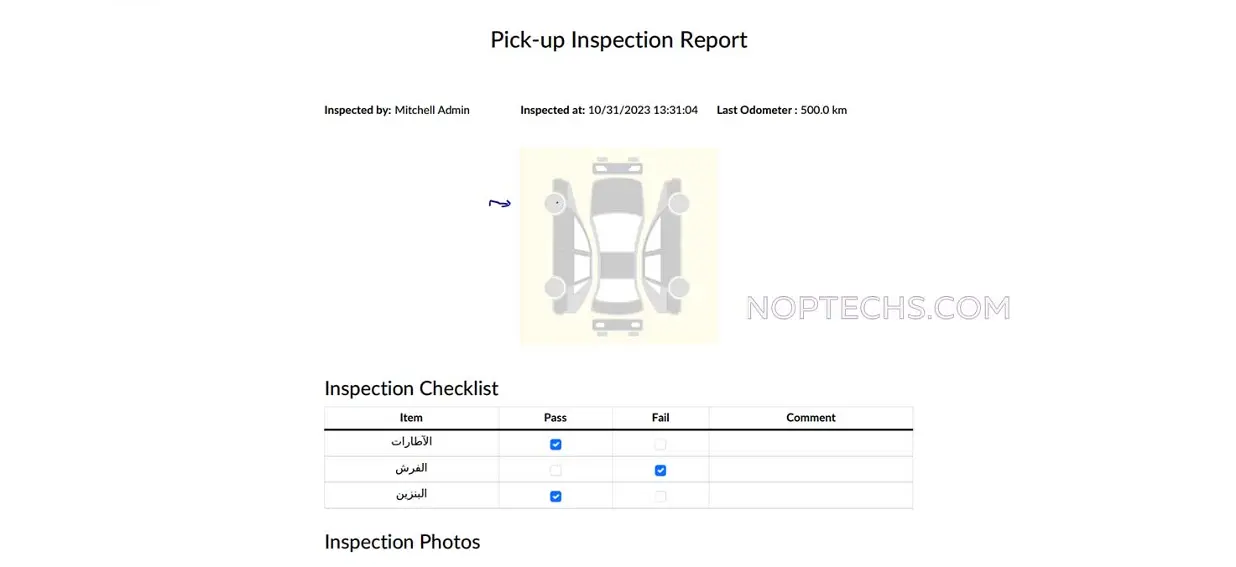 نظام تأجير السيارات الربط مع أجهزة التتبع الجغرافي GPS
