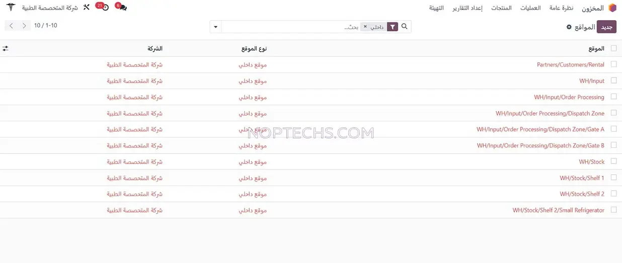 نظام دواء : إدارة توريد الدواء والمستودعات الطبية