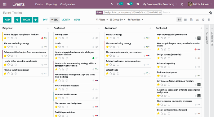 odoo Events odoo Events