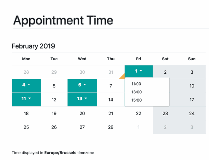 Online Appointments odoo